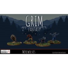 15mm Grim Fantasy - Werewolves pack 2