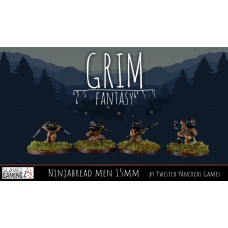 15mm Grim Fantasy - Ninjabread men 15mm