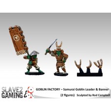 GOBLIN FACTORY - Samurai Goblin Leader & Banner