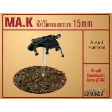 MASCHINEN KRIEGER in 15mm - IMA/SDR  A.P.50 Hummel