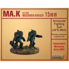 MASCHINEN KRIEGER in 15mm - IMA AFS2 support unit pack