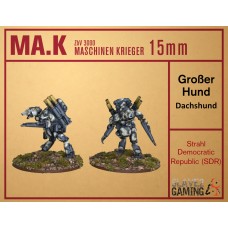 MASCHINEN KRIEGER in 15mm - SDR Dachshund