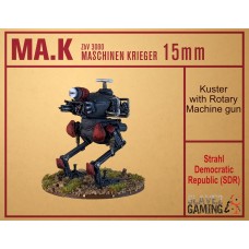 MASCHINEN KRIEGER in 15mm - SDR Kuster with Rotary MG