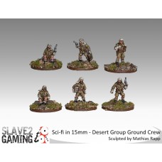 Sci-Fi in 15mm - Desert Group ground crew