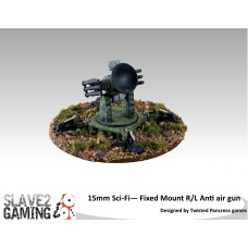 Sci-Fi in 15mm - Fixed mount Rocket Launcher Anti-air weapon