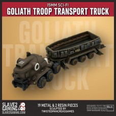Sci-Fi in 15mm - Goliath Truck - Transport trailer